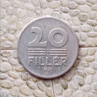 20 филлеров 1968 года Венгрия. Народная республика.