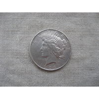 США 1 доллар 1923 год Peace Dollar от 1 рубля без МЦ