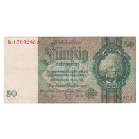 Германия 50 марок 1933 года. Состояние XF