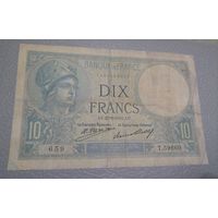 10 франков 1931 г.