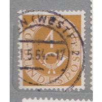 Почтовый рожок Германия ФРГ 1951 год лот 9