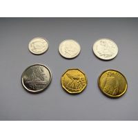 Фиджи. 5-10-20-50 центов-1-2 доллара 2012 года. UNC. 6 монет