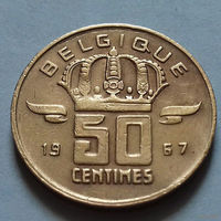 50 сантимов, Бельгия 1967 г.