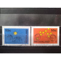 Нидерланды 1995 Новогодние марки Полная серия