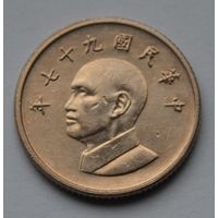 Тайвань, 1 доллар 2008 г.