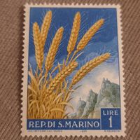 Сан Марино 1958. Пшеница. Марка из серии