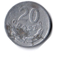 Польша. 20 грошей. 1949 г.