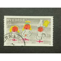 Швеция 1972. Рождественские марки