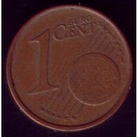 1 цент 2002 год F Германия