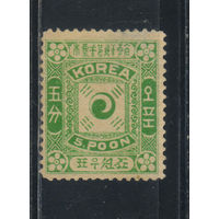 Чосон Кор Корея 1895 Флаг Стандарт #3II*