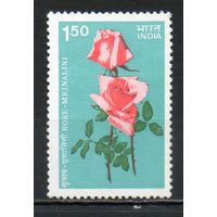 Флора Розы Индия 1984 год 1 марка