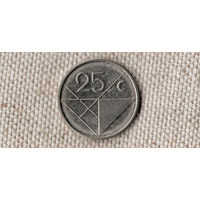 Аруба 25 центов 2007