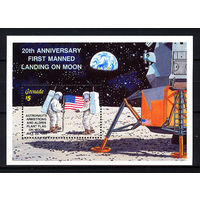 1989 Гренада. 20 лет первого полёта человека на Луну