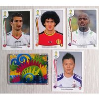 Наклейки. "Panini". FIFA WORLD CUP Brasil. 2014г. Цена за 1шт.