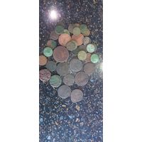 Лот старых монет (Россия,ВКЛ)