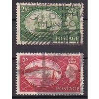 457. Великобритания. Георг VI. 1951 г. Mi.##251/252.