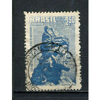 Бразилия - 1958 - Пророк Иоиль - [Mi. 937] - полная серия - 1 марка. Гашеная.  (Лот 66CA)