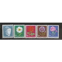 КГ Швейцария 1963 Цветы