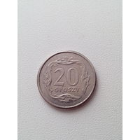20 грошей 2008 год. Польша.