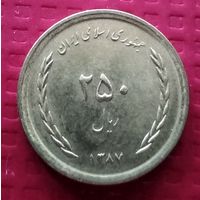 Иран 250 риалов 2008 г. #50110