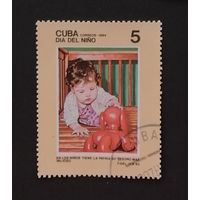 Куба /1984/ Дети на марках
