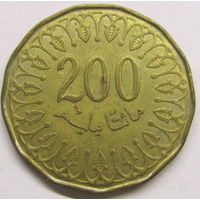 Тунис 200 шиллингов 2013