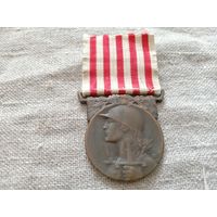 Медаль, старая Франция на период ВВ1. 1914-1918год. Распродажа коллекции!