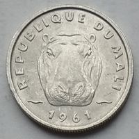 Мали 5 франков 1961 г.