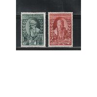 Болгария(Царство)-1940, (Мих.424-425), * ,  Первые книгопечатники(полная серия)(2)