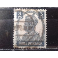 Британская Индия 1941 Король Георг 6  3 пайса