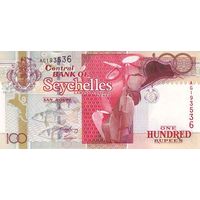 Сейшельские острова(Сейшелы) 100 рупий образца 200