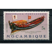 Португальские колонии - Мозамбик - 1964г. - шлюпки, 5 Е - 1 марка - MNH. Без МЦ!