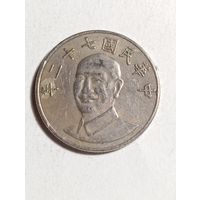 Тайвань 10 долларов .