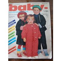 Журнал мод для детей "Baby" 1/89. DDR,  Берлин.