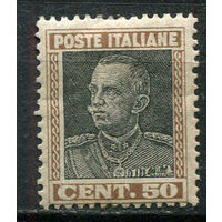 Королевство Италия - 1927/1929 - Виктор Эммануил III 50С - [Mi.263] - 1 марка. MH.  (Лот 64EL)-T2P18