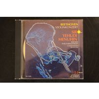 Sir Yehudi Menuhin - Beethoven Violin Konzert D-dur op.61 (1993, CD)