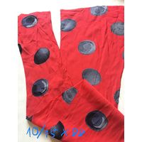 Ткань шелк натуральный Винтаж ретро времён СССР Кусочек замеры на фото Цвет красно- бордовый