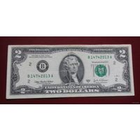2 доллара США 2003 г., B 14742013 A, VF