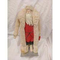 Ёлочная игрушка СССР Дед мороз 45 см вата папье маше
