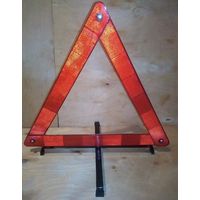 Знак аварийной остановки Красный треугольник
