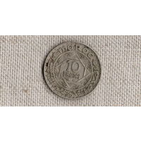 Марокко  10 франков 1947 //(GB)/
