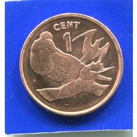 Кирибати 1 цент 1992 UNC