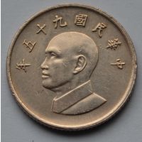 Тайвань, 1 доллар 2006 г.
