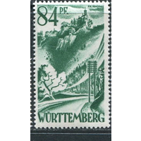 1947-48 Германия, Французская зона, Вюртемберг
