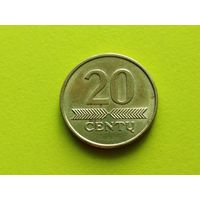Литва. 20 центов 2009.
