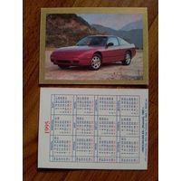 Карманный календарик.Автомобиль.1995 год
