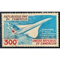 Камерун 1977 история авиаций (без клея) 1 из 6.