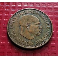 Сьерра-Леоне 1/2 цента 1964 г. #41332