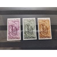 Ватикан 1966г. Рождественские марки 1966 года [Mi 514-516 ] ** полная серия