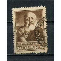 Польша - 1947 - Альберт Хмелёвский 2Zt - [Mi.456a] - 1 марка. Гашеная.  (Лот 52ER)-T7P24